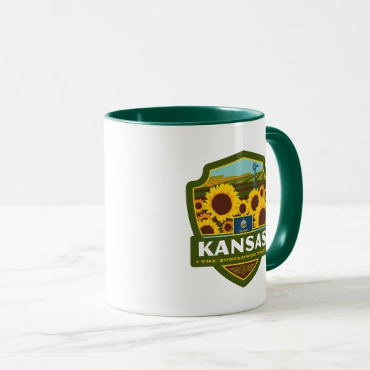 Staatsstolz | Kansas Tasse (VorderseiteRechts)