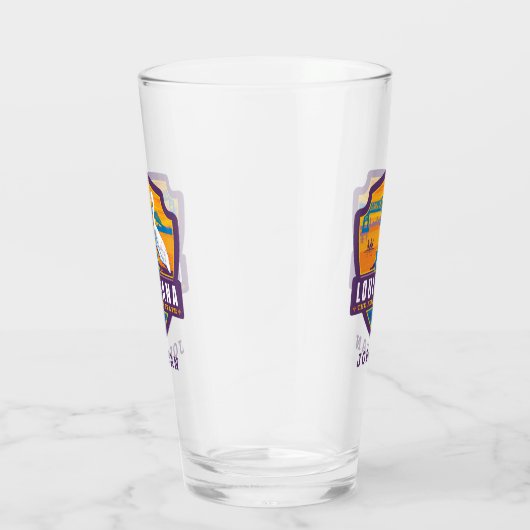 Staatsstolz | Louisana Glas (Rechts)