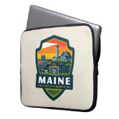 Staatsstolz | Maine Laptopschutzhülle (Vorderseite Links)