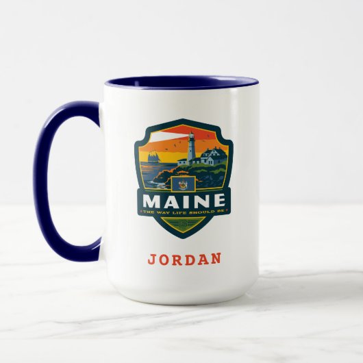 Staatsstolz | Maine Tasse (Links)