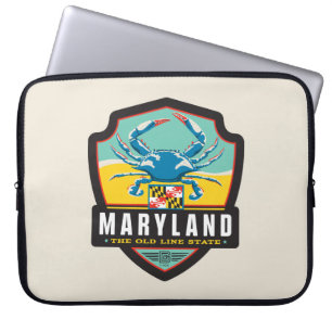 Staatsstolz Maryland Laptopschutzhülle