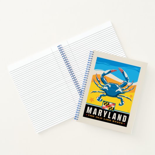 Staatsstolz | Maryland Notizblock (Innenseite)
