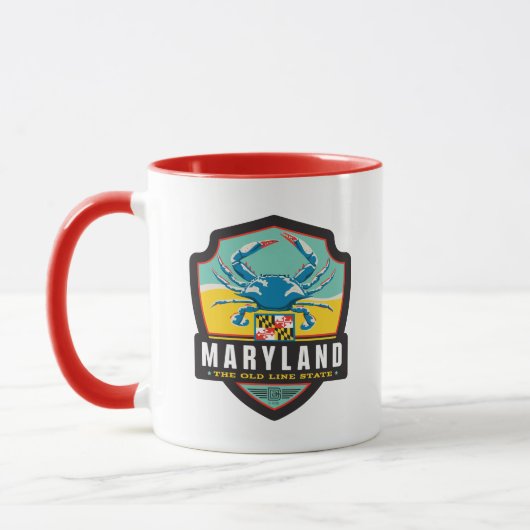 Staatsstolz | Maryland Tasse (Links)