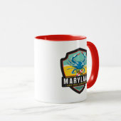 Staatsstolz | Maryland Tasse (VorderseiteRechts)