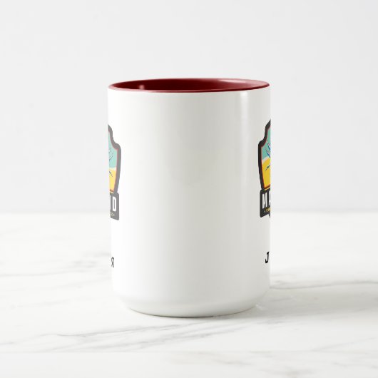 Staatsstolz | Maryland Tasse (Zentrum)
