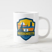 Staatsstolz | Massachusetts Jumbo-Tasse (Rechts)