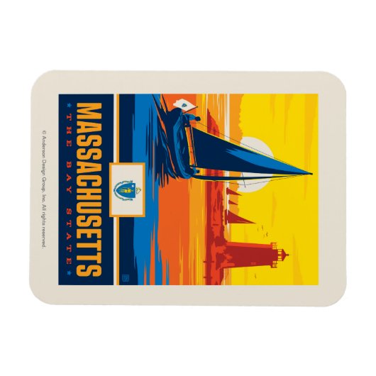 Staatsstolz | Massachusetts Magnet (Horizontal)