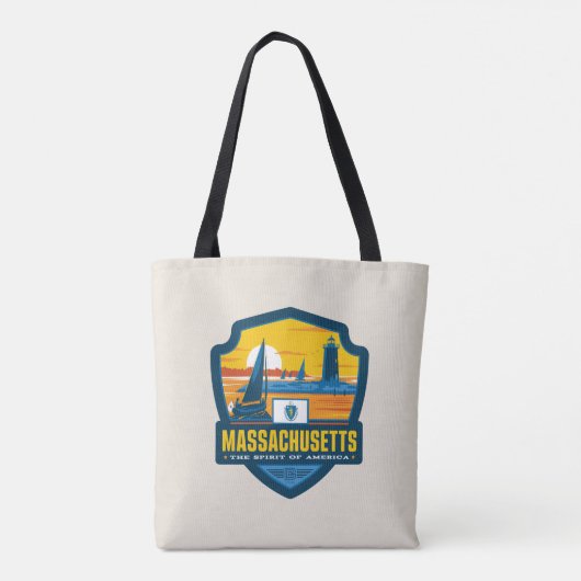 Staatsstolz | Massachusetts Tasche (Rückseite)
