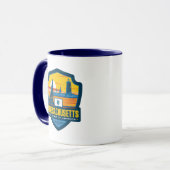 Staatsstolz | Massachusetts Tasse (Vorderseite Links)