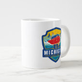 Staatsstolz | Michigan Jumbo-Tasse (Vorderseite Rechts)