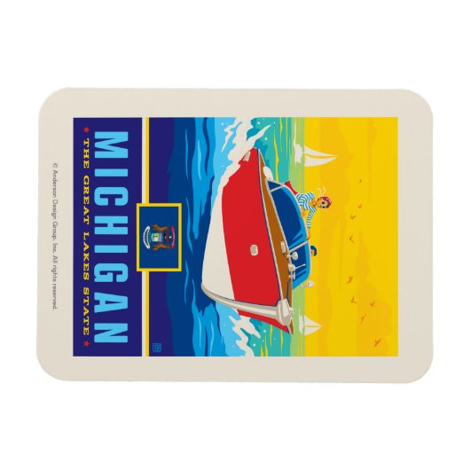 Staatsstolz | Michigan Magnet (Horizontal)