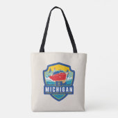 Staatsstolz | Michigan Tasche (Rückseite)