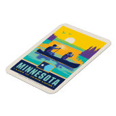 Staatsstolz | Minnesota Magnet (Linke Seite)