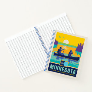 Staatsstolz Minnesota Notizblock