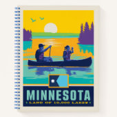 Staatsstolz | Minnesota Notizblock (Vorderseite)
