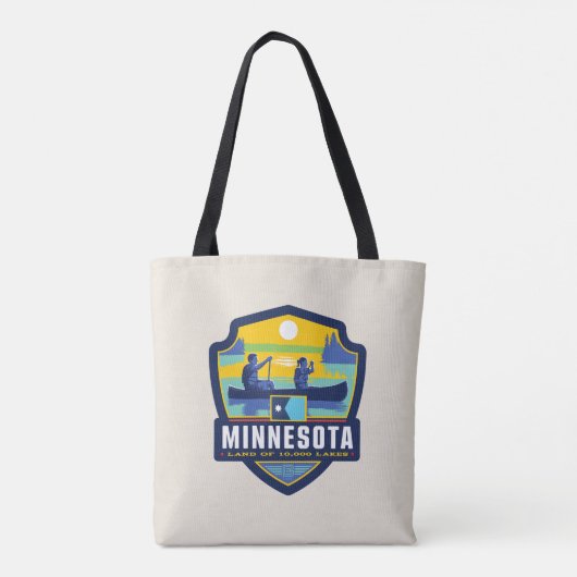 Staatsstolz | Minnesota Tasche (Rückseite)