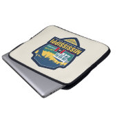 Staatsstolz | Mississippi Laptopschutzhülle (Vorne Knopf)