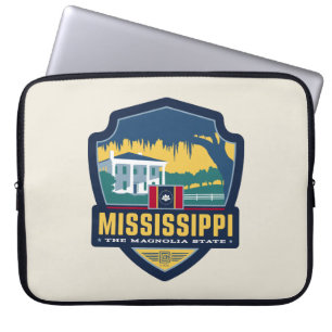 Staatsstolz   Mississippi Laptopschutzhülle