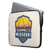 Staatsstolz | Missouri Laptopschutzhülle (Vorderseite Links)
