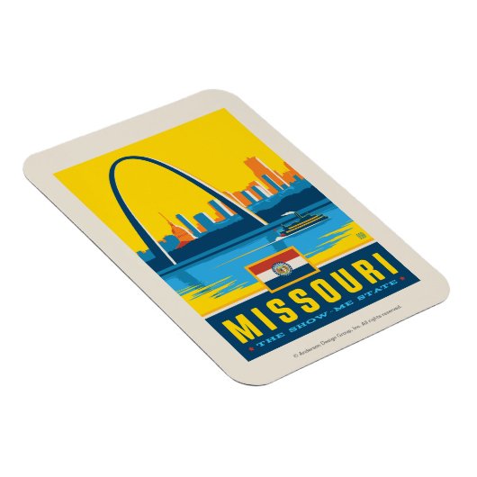 Staatsstolz | Missouri Magnet (Rechte Seite)