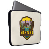 Staatsstolz | Montana Laptopschutzhülle (Vorne Rechts)