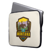 Staatsstolz | Montana Laptopschutzhülle (Vorderseite Links)