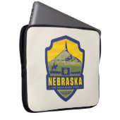 Staatsstolz | Nebraska Laptopschutzhülle (Vorne Rechts)