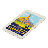 Staatsstolz | Nebraska Magnet (Linke Seite)