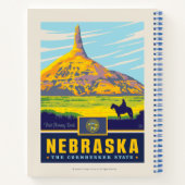 Staatsstolz | Nebraska Notizblock (Rückseite)