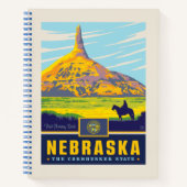 Staatsstolz | Nebraska Notizblock (Vorderseite)