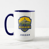 Staatsstolz | Nebraska Tasse (Links)