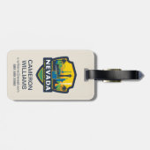 Staatsstolz | Nevada Gepäckanhänger (Rückseite horizontal)