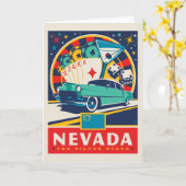 Staatsstolz | Nevada Karte (Gelbe Blume)