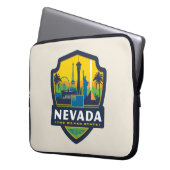 Staatsstolz | Nevada Laptopschutzhülle (Vorderseite Links)