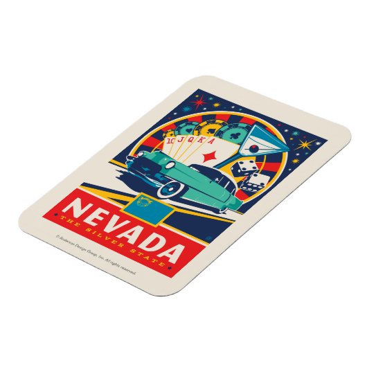 Staatsstolz | Nevada Magnet (Linke Seite)