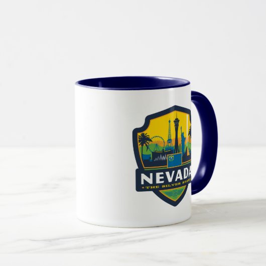 Staatsstolz | Nevada Tasse (VorderseiteRechts)
