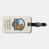 Staatsstolz | New Hampshire Gepäckanhänger (Rückseite horizontal)
