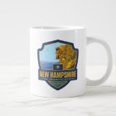 Staatsstolz | New Hampshire Jumbo-Tasse (Rechts)