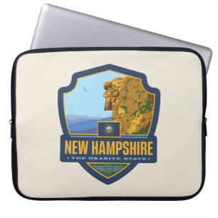 Staatsstolz New Hampshire Laptopschutzhülle