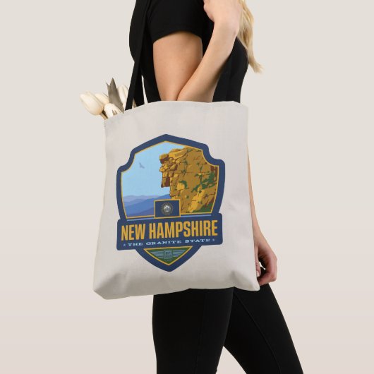 Staatsstolz | New Hampshire Tasche (Von Nahem)