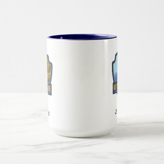 Staatsstolz | New Hampshire Tasse (Zentrum)