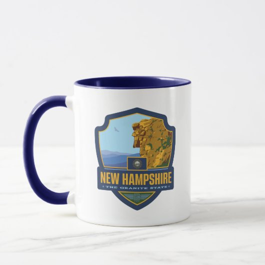 Staatsstolz | New Hampshire Tasse (Links)