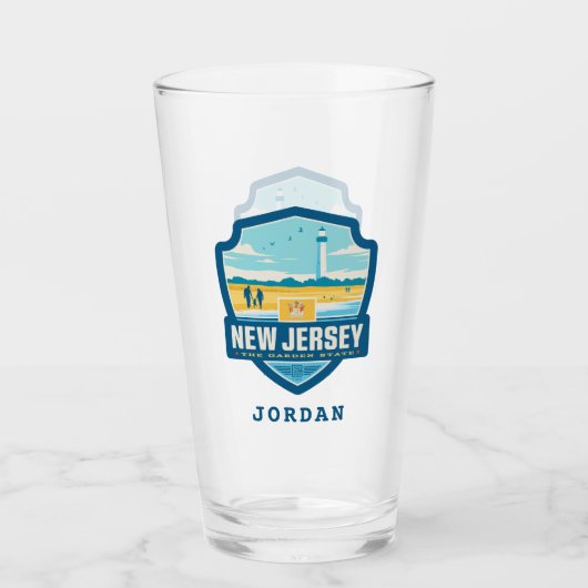 Staatsstolz | New Jersey Glas (Vorderseite)