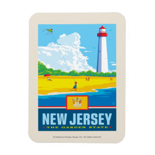 Staatsstolz New Jersey Magnet