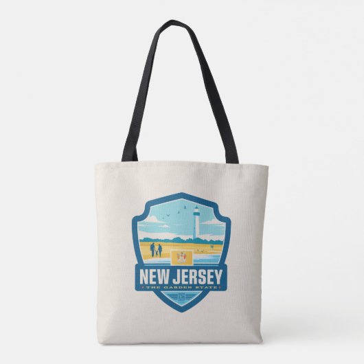 Staatsstolz | New Jersey Tasche (Rückseite)
