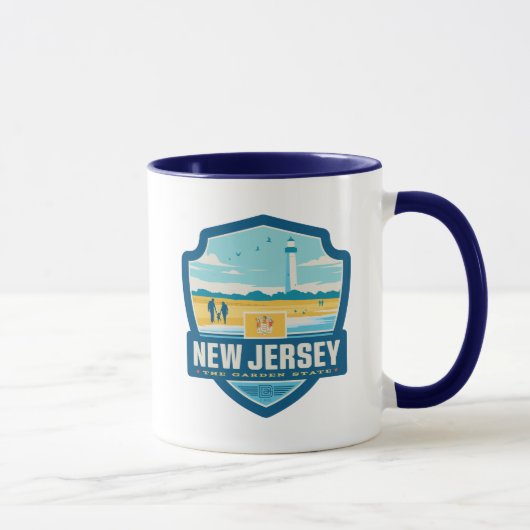 Staatsstolz | New Jersey Tasse (Rechts)