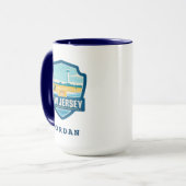 Staatsstolz | New Jersey Tasse (Vorderseite Links)