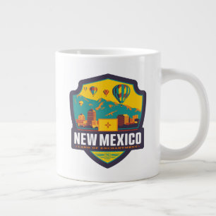 Staatsstolz New Mexico Jumbo-Tasse
