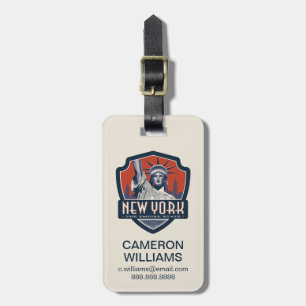 Staatsstolz   New York Gepäckanhänger