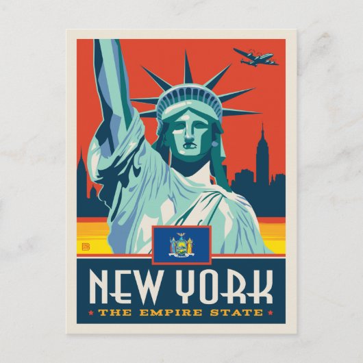 Staatsstolz | New York Postkarte (Vorderseite)